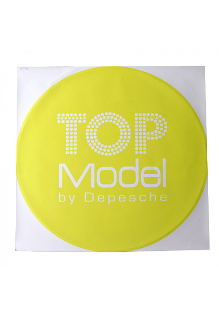 ASST | Samolepka na podlahu Top Model by Depesche, Žlutá Top Model